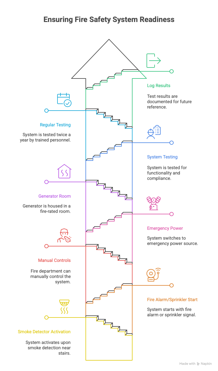 A diagram of a staircase

Description automatically generated with medium confidence