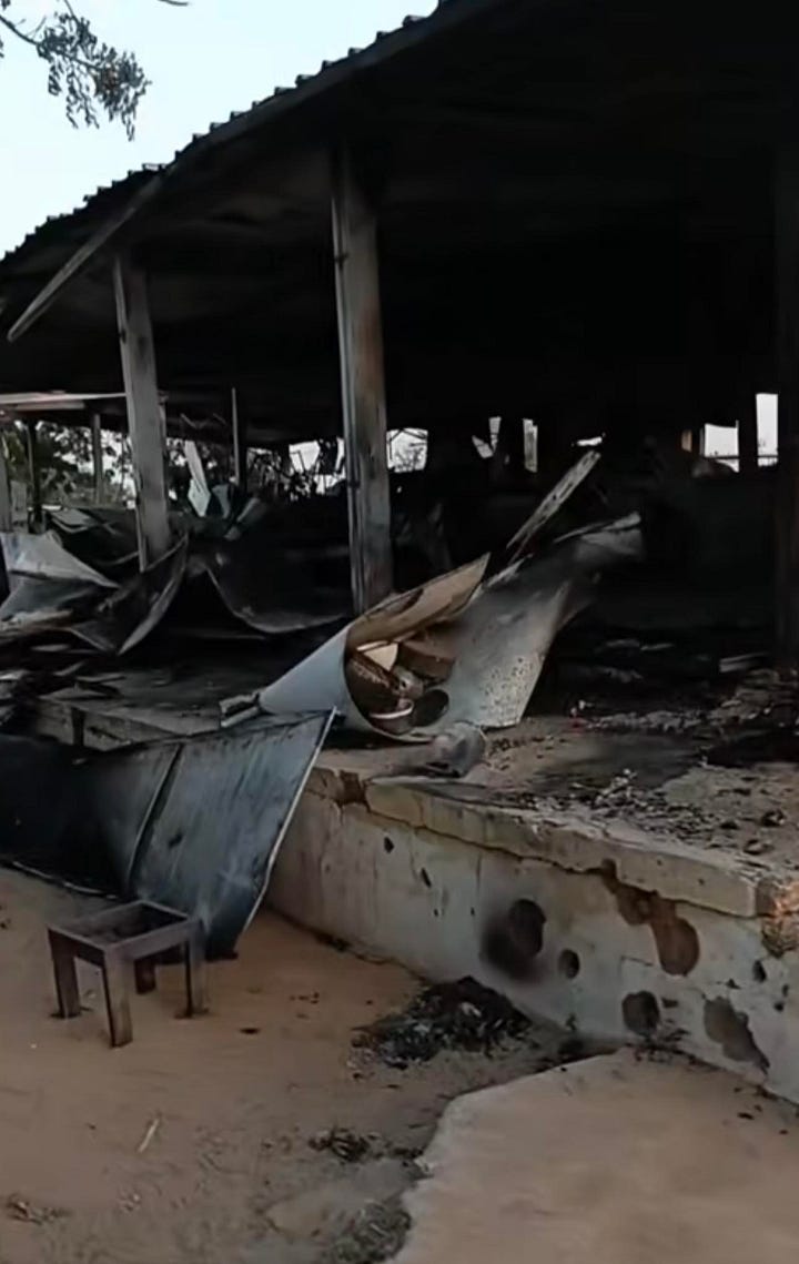 Aftermath of RSF attack on El-Fasher IDP encampment