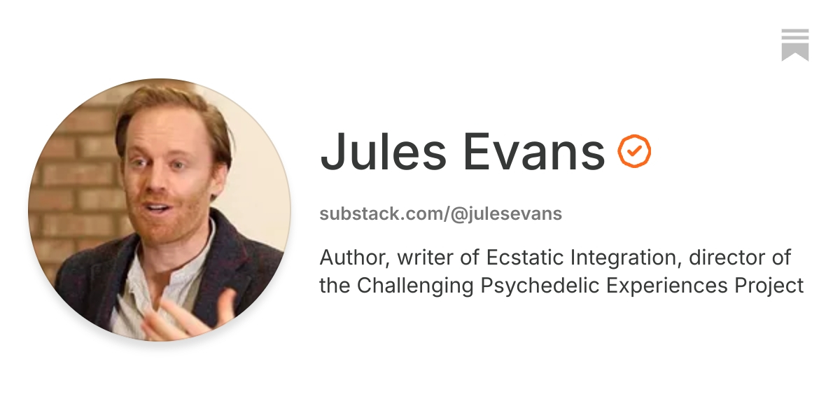 Jules Evans | Substack