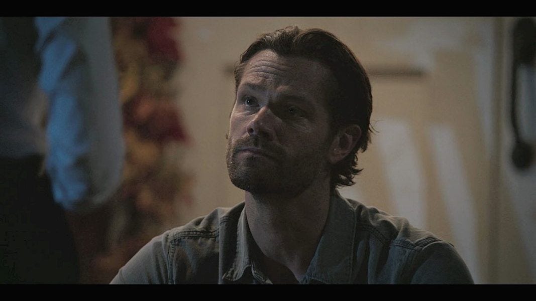 Cordell Walker Jared Padalecki looking sad. Cordell Walker Jared Padalecki looking sad.