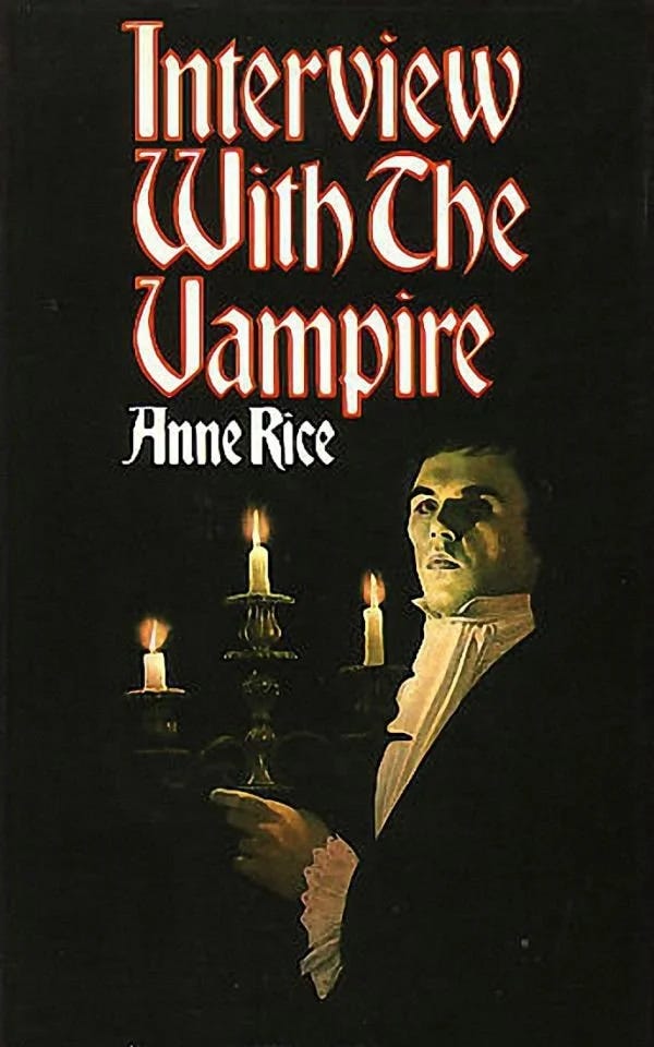 Book Review: INTERVIEW WITH THE VAMPIRE by Anne Rice