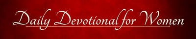 Daily Devotional For Women