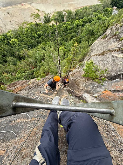 Via Ferrata in Saguenay Fjord National Park