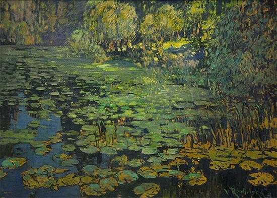 Water Lily, ca. 1910 ,Vaclav Radimsky Water Lily, ca. 1910 ,Vaclav Radimsky