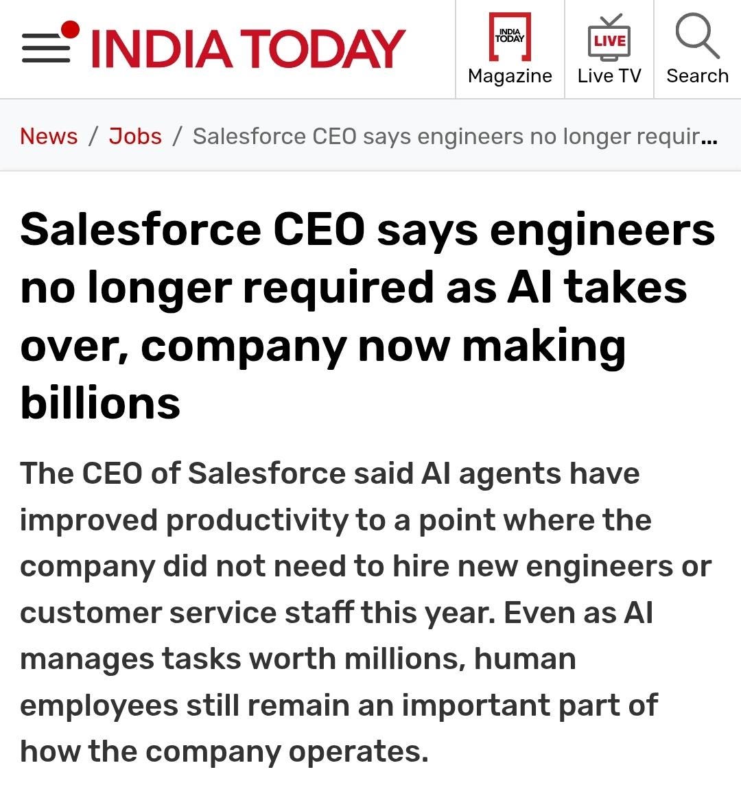 CEO Pretending AI Takes Jobs