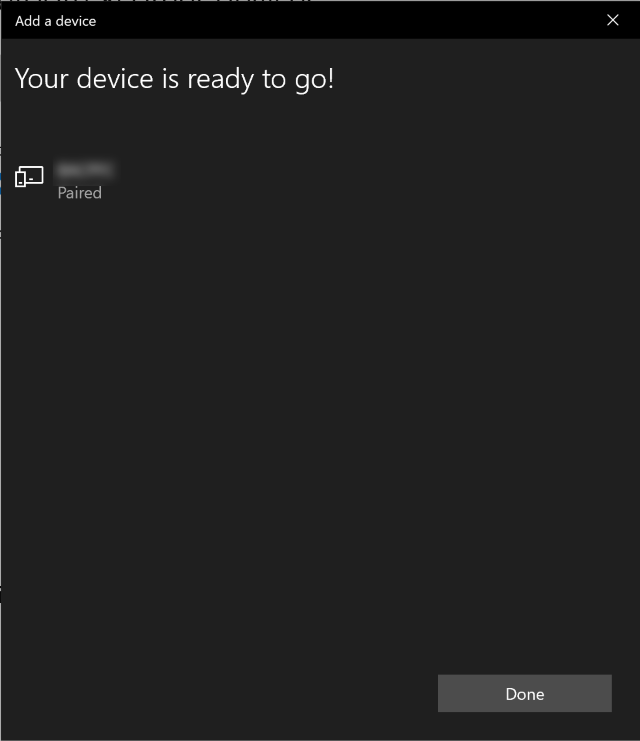 Windows Bluetooth pairing Windows Bluetooth pairing