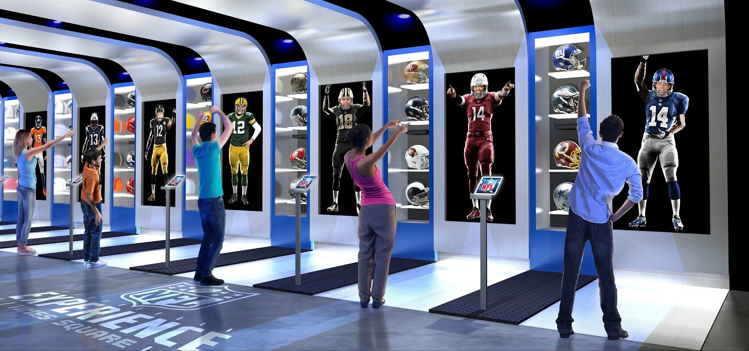 NFL Audibles to Augmented Reality for Fan Experience :: Next Reality