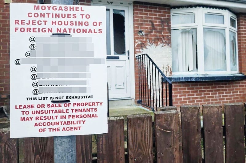 After episodes in Moygashel and Belvoir, all sinister messages of hate must  be rejected – The Irish News