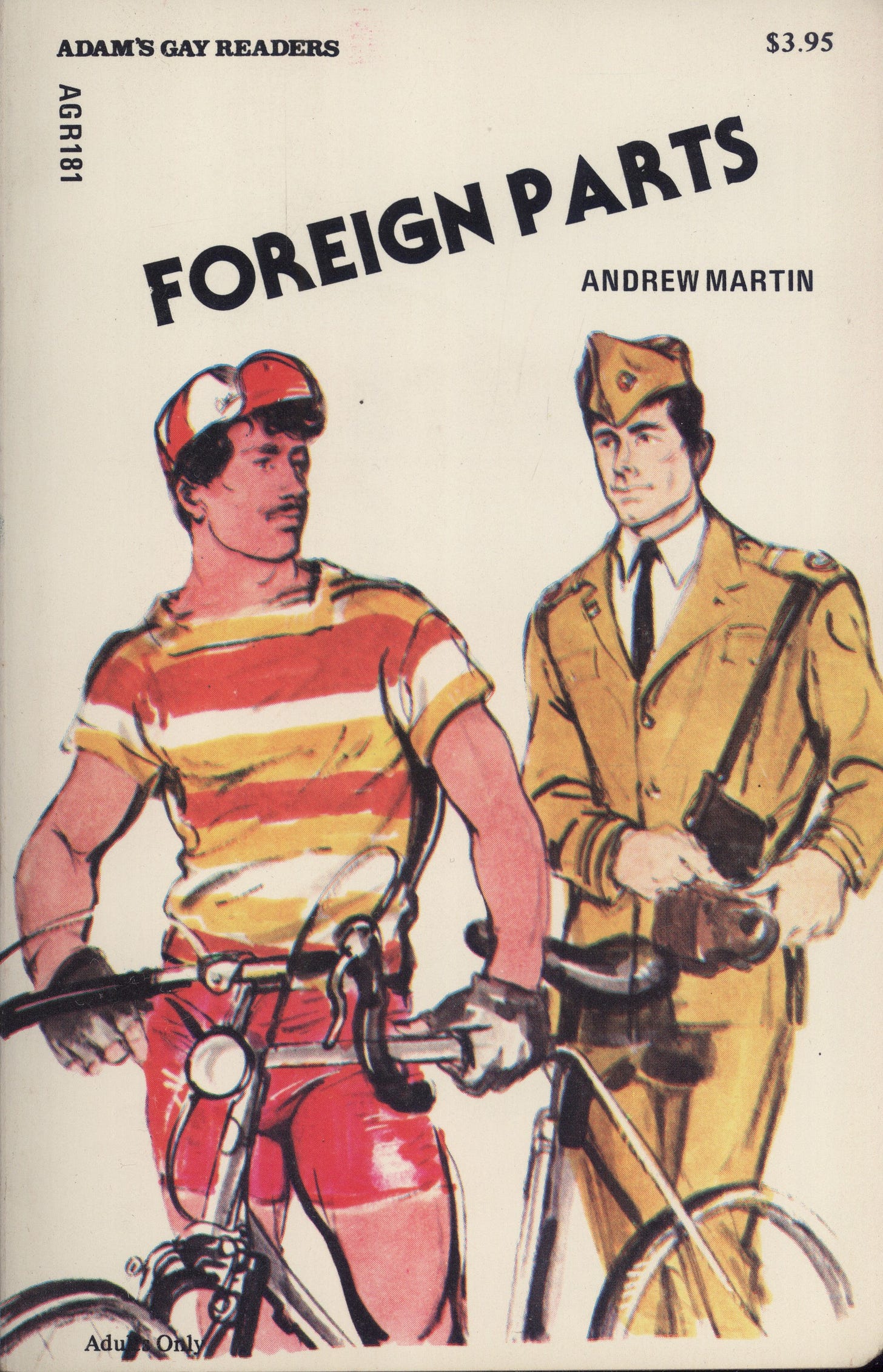 Foreign Parts (Adam's Gay Readers, 181) by Andrew Martin: Very Good Soft  cover (1988) | Masalai Press