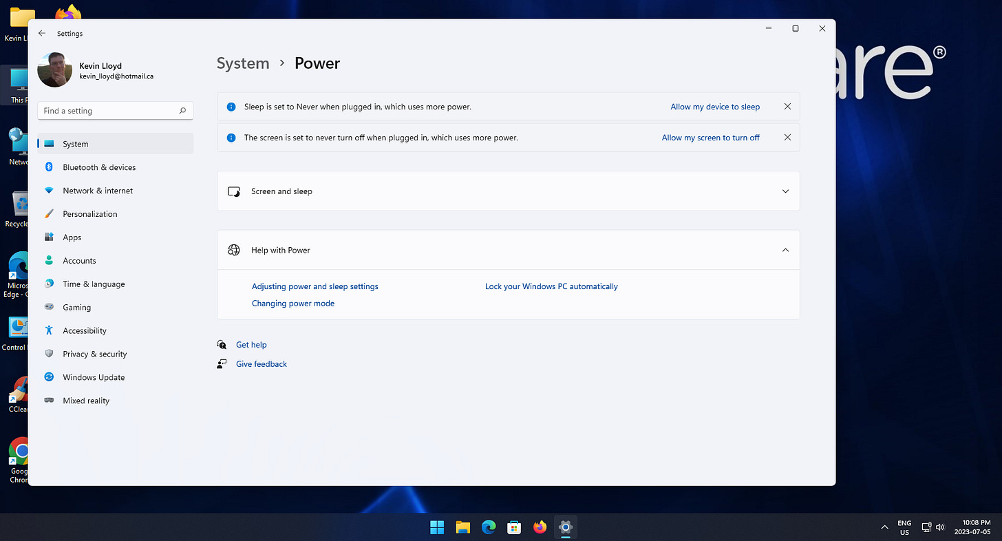 How To Change Sleep and Hibernation Settings in Windows 11