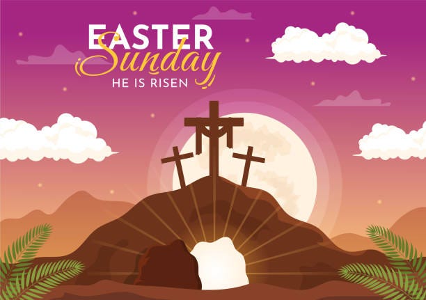 2,200+ Resurrection Sunday Stock Illustrations, Royalty-Free Vector ...