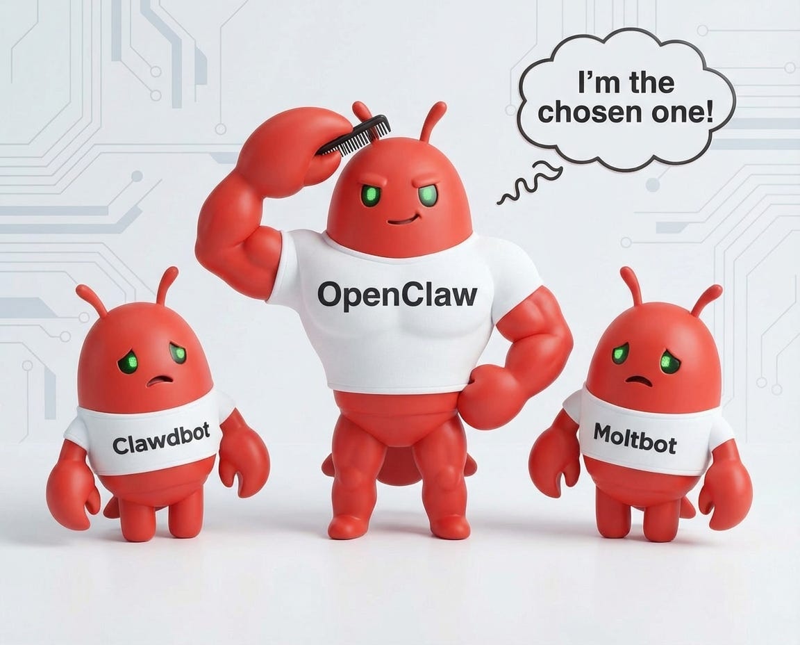 Clawd to Moltbot to OpenClaw: one week, three names, zero chill | by JP  Caparas | Jan, 2026 | Medium