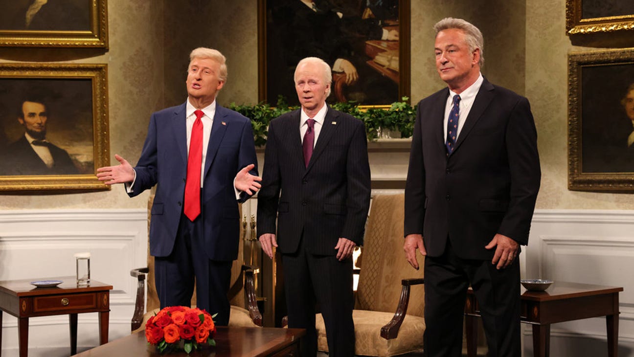 SNL Mocks Trump, Biden's Oval Office Meeting, With Alec Baldwin Cameo SNL Mocks Trump, Biden's Oval Office Meeting, With Alec Baldwin Cameo