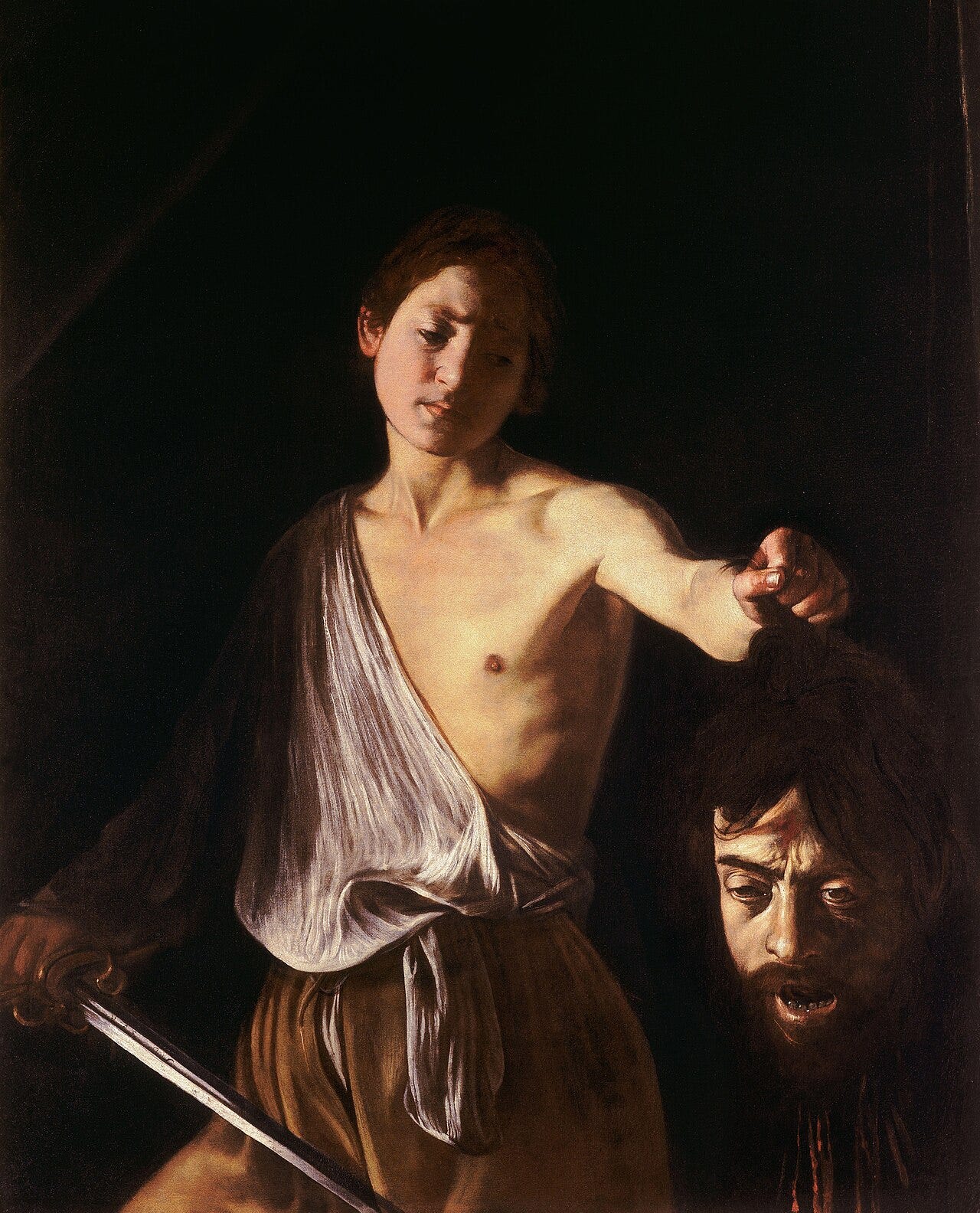 Caravaggio David with the Head of Goliath Caravaggio David with the Head of Goliath