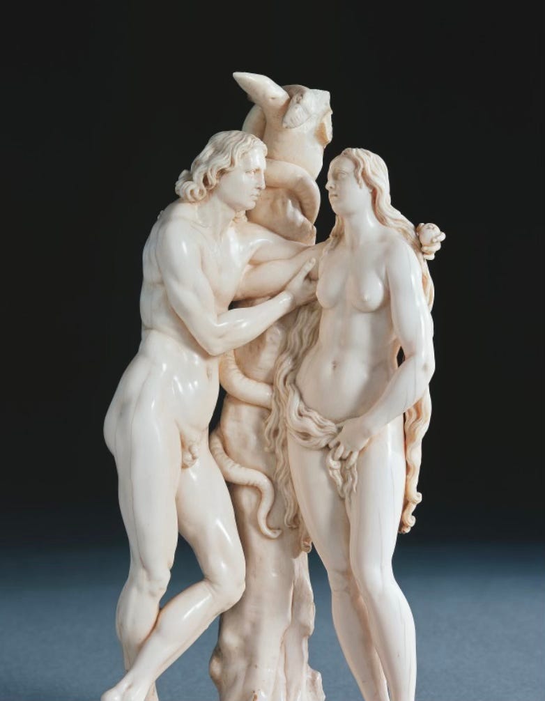 Adam and Eve by Georg Petel Adam and Eve by Georg Petel