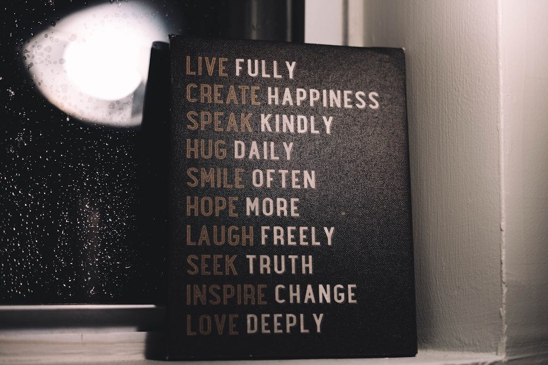 live fully create happiness speak kindly decor live fully create happiness speak kindly decor