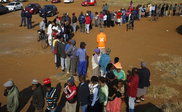 G1 - África do Sul tem primeira eleição da geração nascida após apartheid -  notícias em Mundo