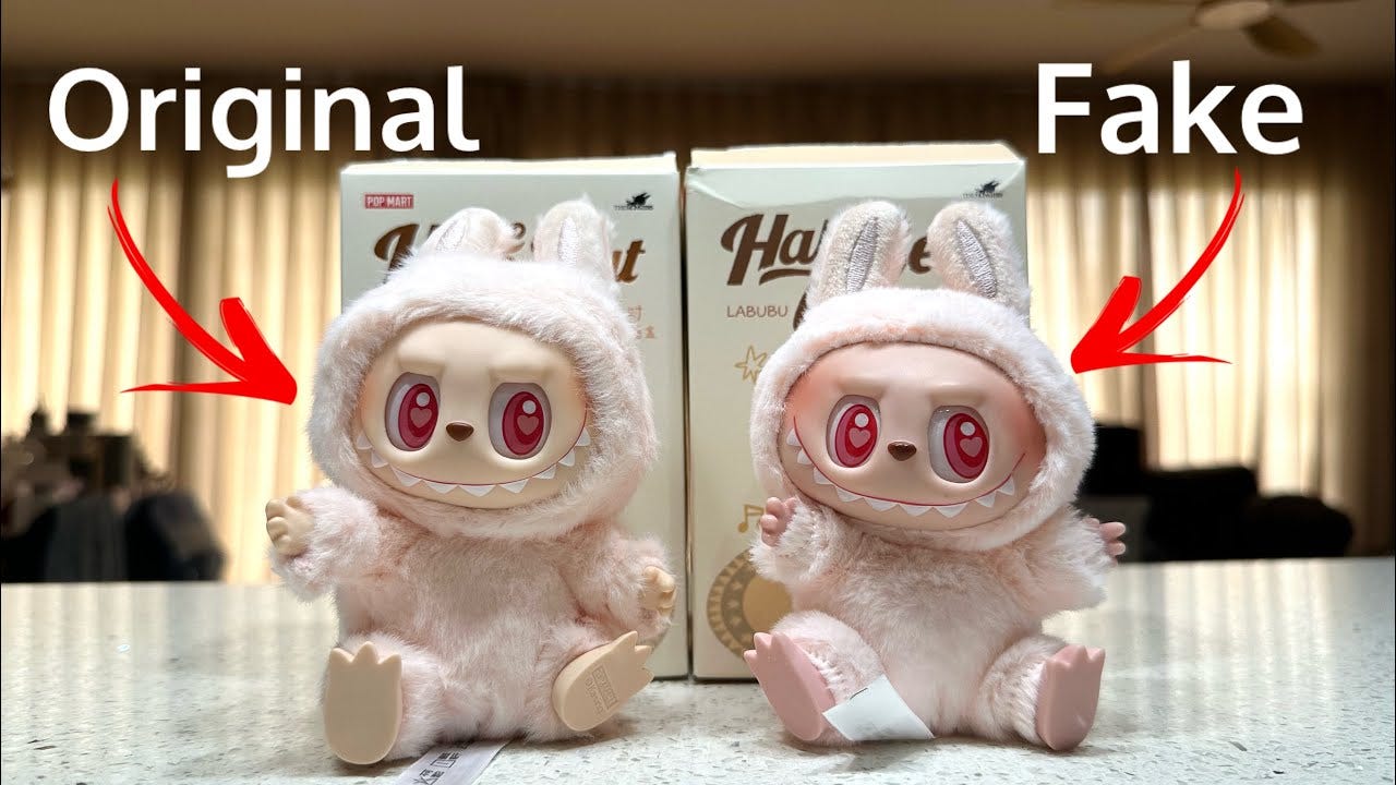 O que é Labubu e Lafufu? Como diferenciar os bonecos que viraram febre no  TikTok - Hardware.com.br