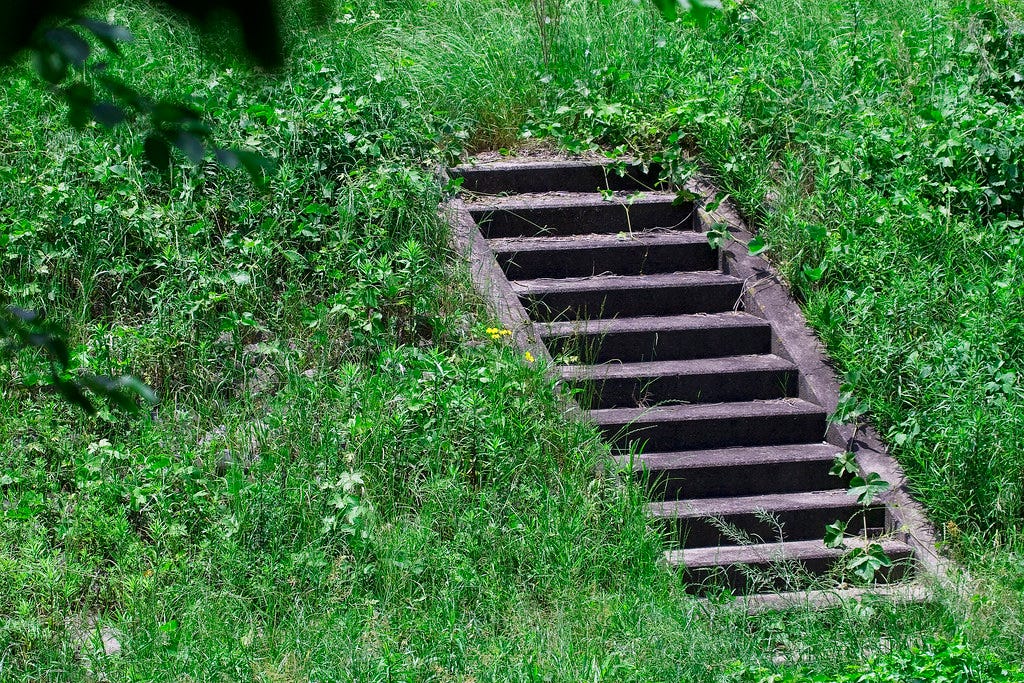 Stairs to...