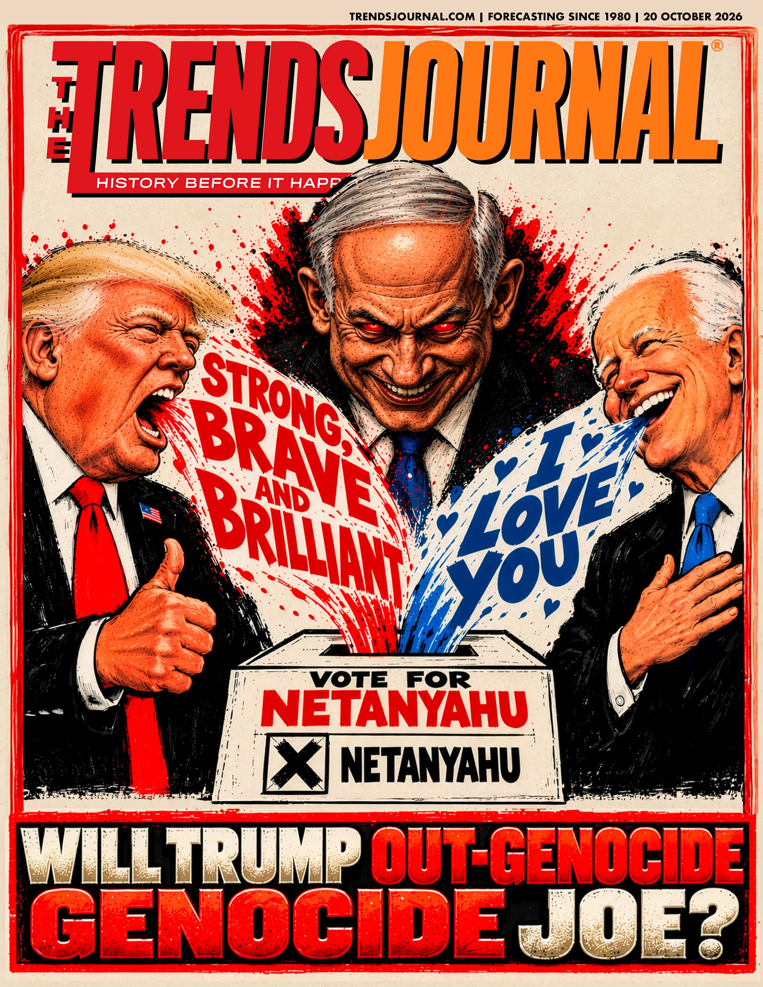 Who loves Netanyahu more: Genocide Joe or Trump?