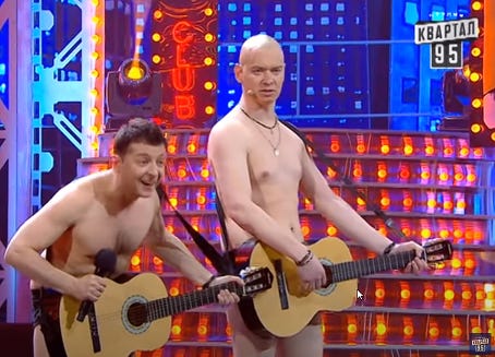Zelensky on Stage R