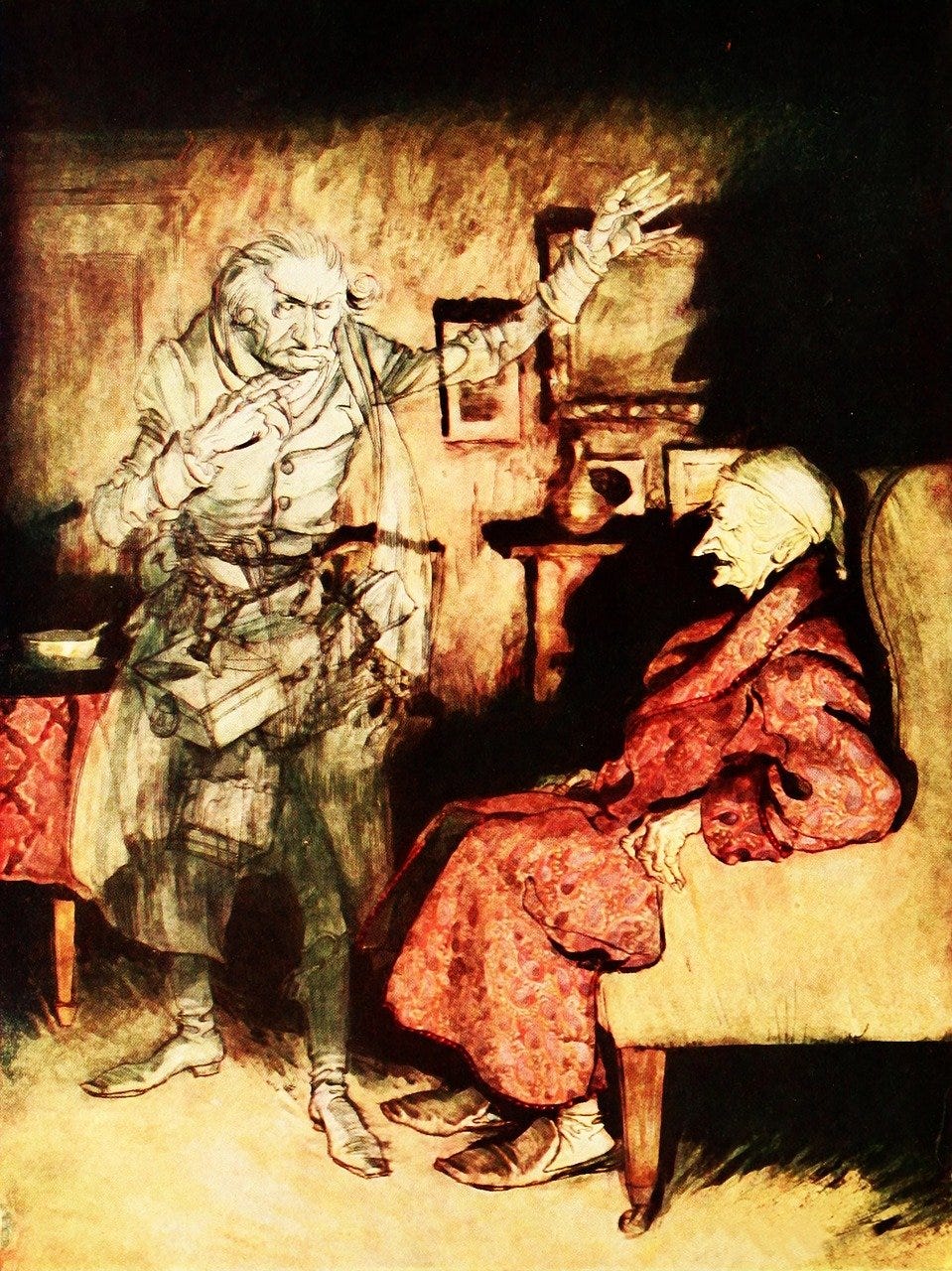 Vintage Arthur Rackham Christmas - Free image on Pixabay