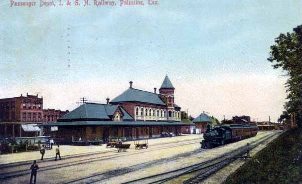 Texas Railroad Depots - Palestine