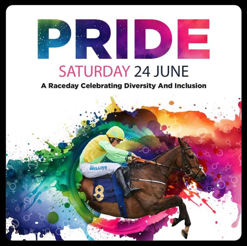 Perth Racecourse advert for Pride raceday
