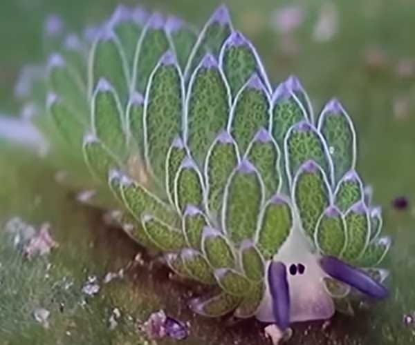 The Leaf Sheep Looks Like a Walking Plant