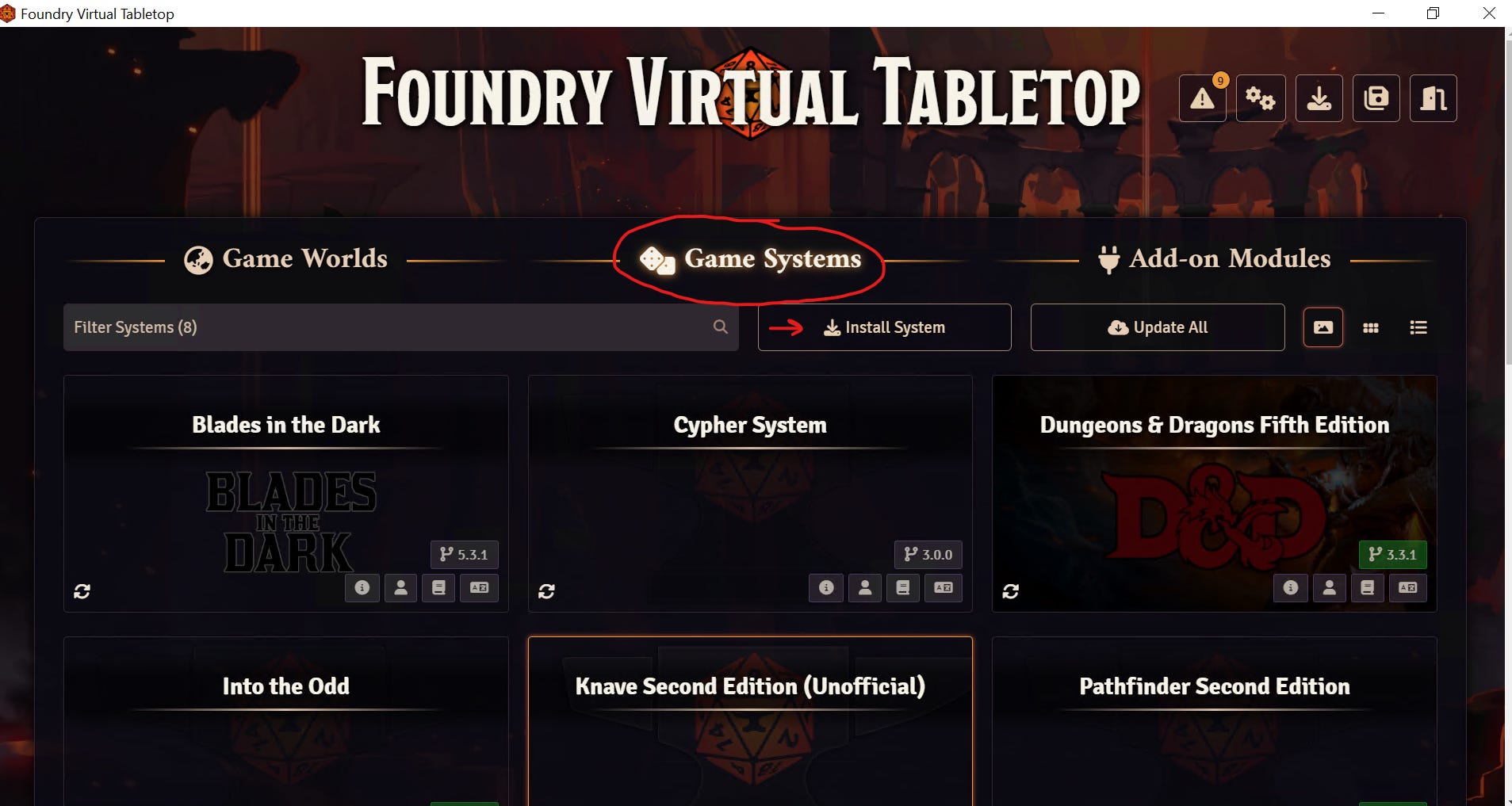 Foundri Setup A Game World In Foundry Virtual Tabletop