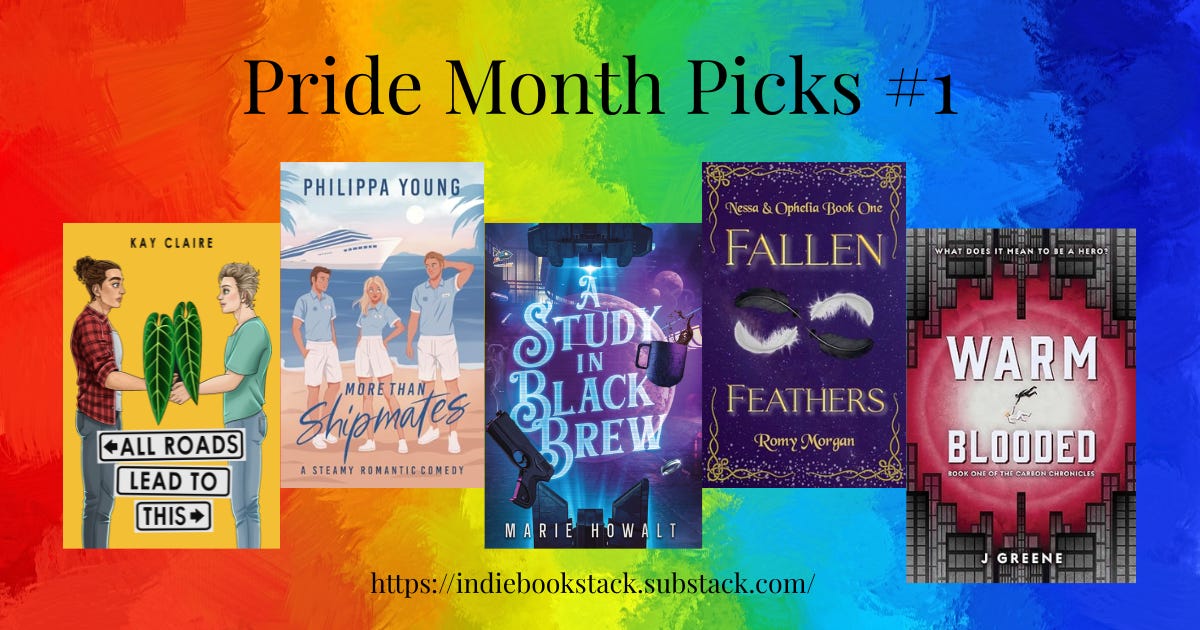 Pride Month Picks, shows covers of all featured books Pride Month Picks, shows covers of all featured books