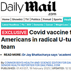 EXCLUSIVE: Covid Vaccine Faces Ban For All Americans in Radical U-Turn by Trump Team - Daily Mail 