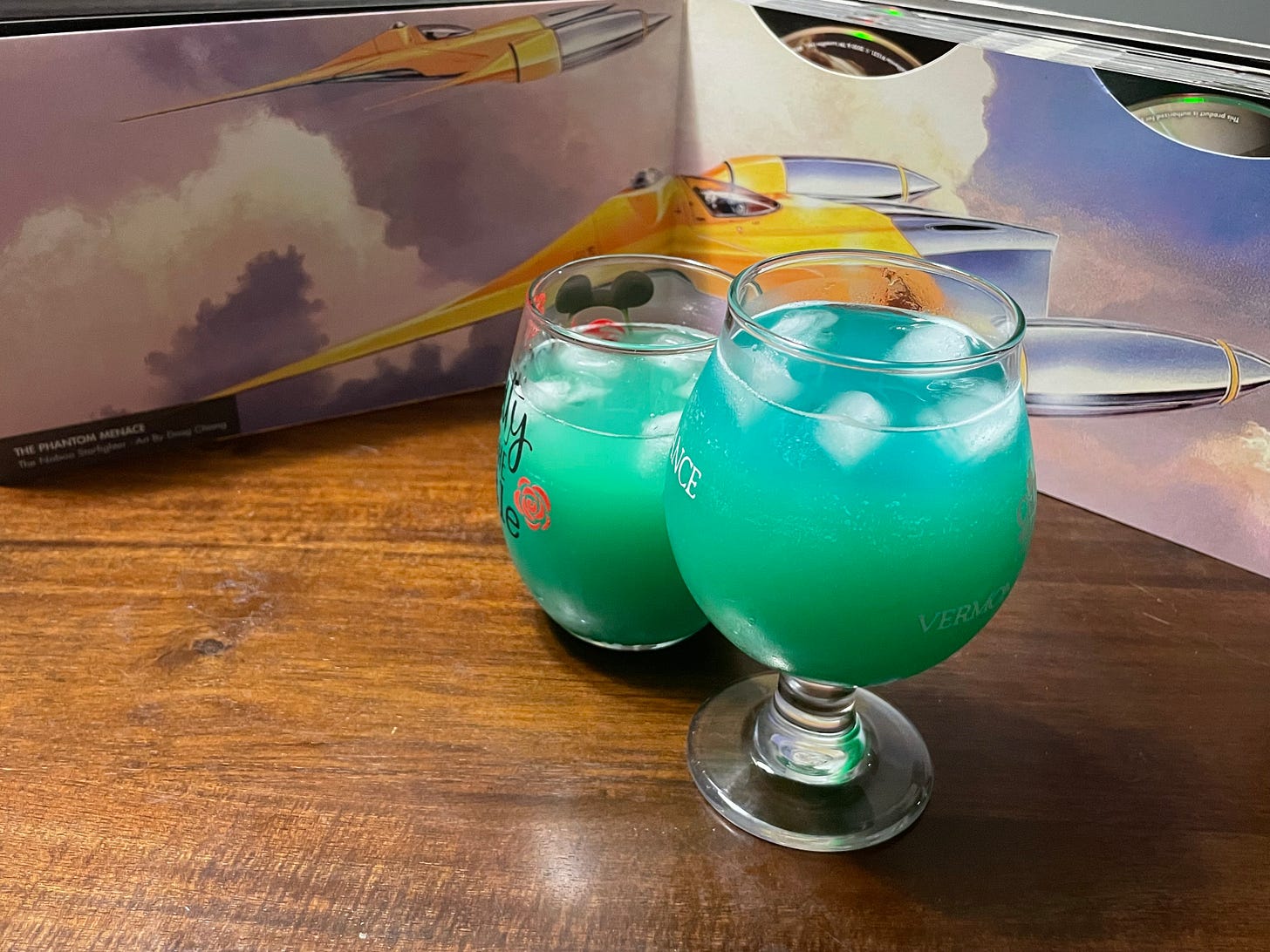 Our two Naboo-inspired drinks