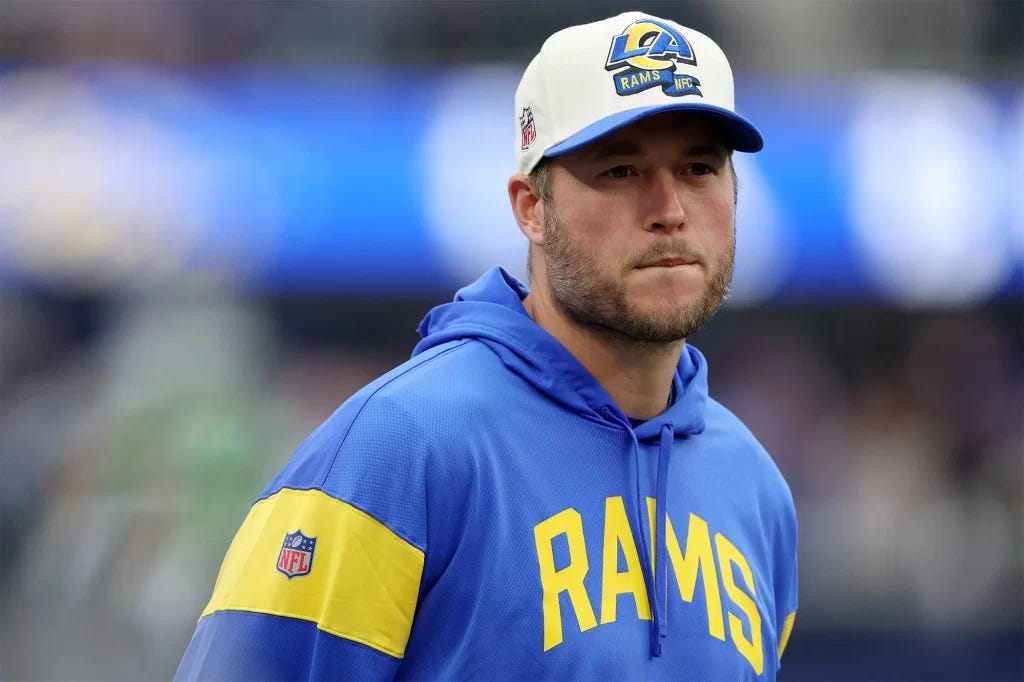 Rams Matthew Stafford 2022 Rams Matthew Stafford 2022