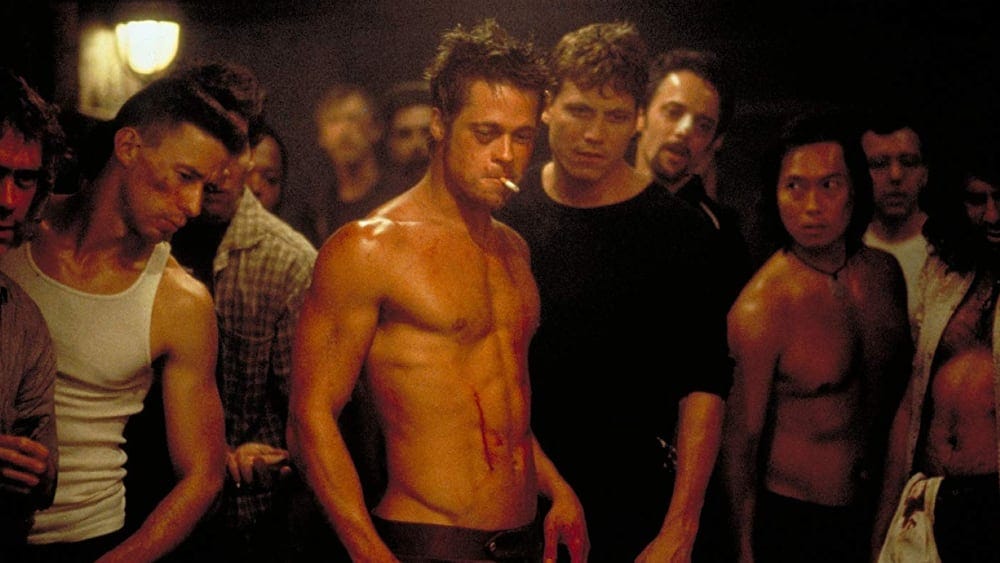 Brad Pitt in Fight Club