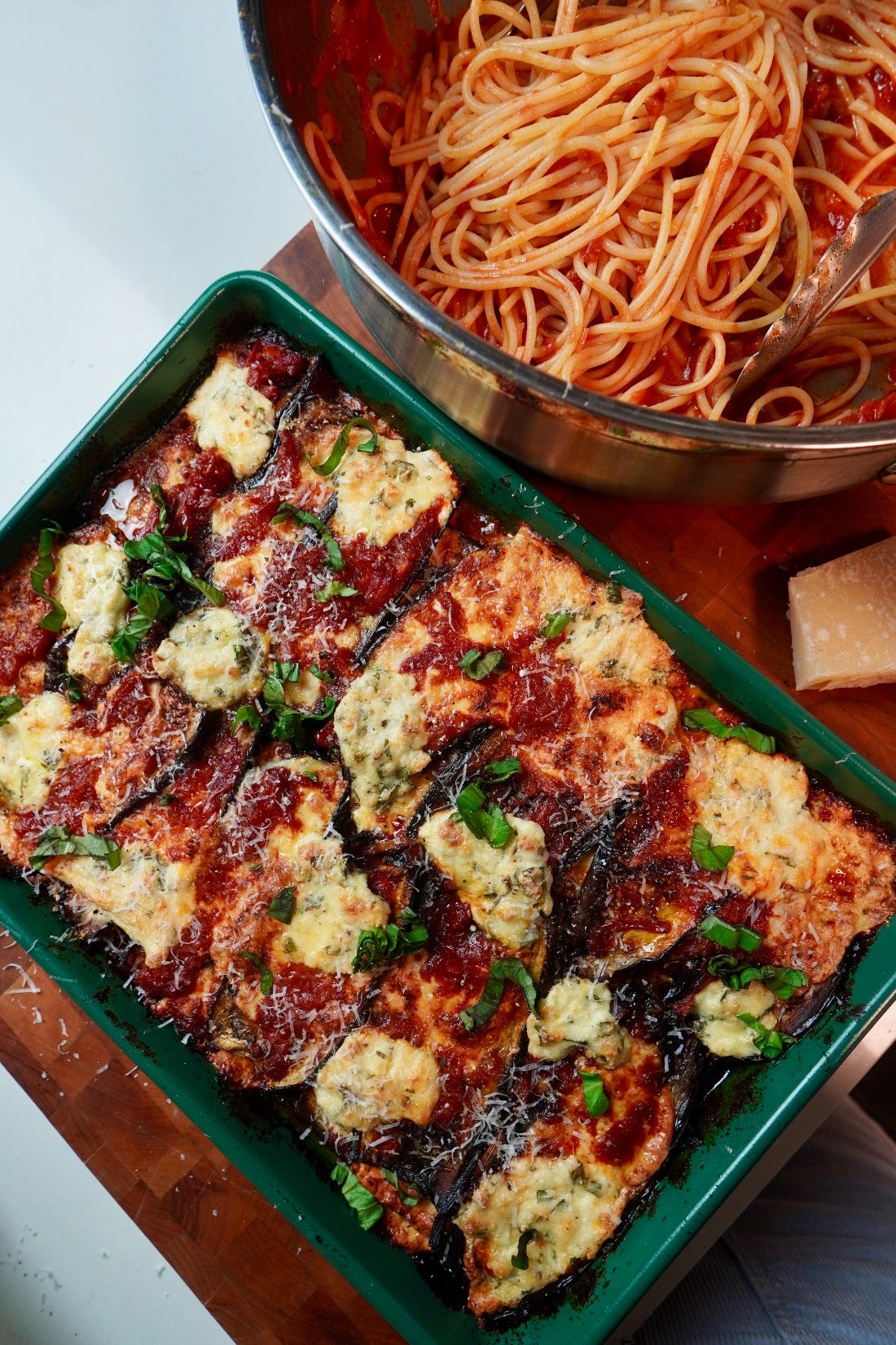 Eggplant Parm Lasagna
