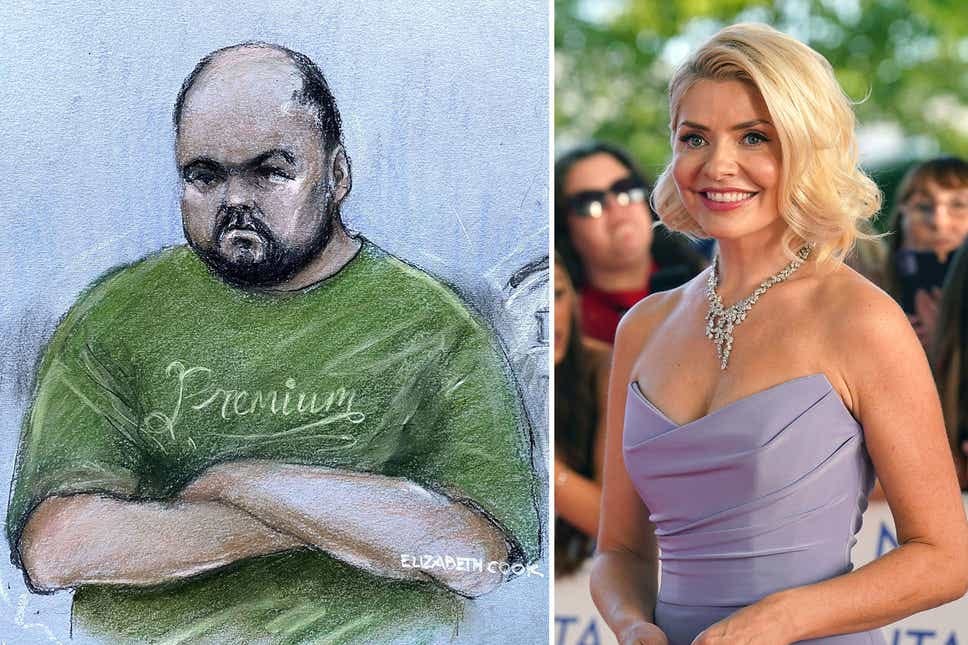 Man, 36, charged over 'plot to kidnap and murder' Holly Willoughby |  Evening Standard