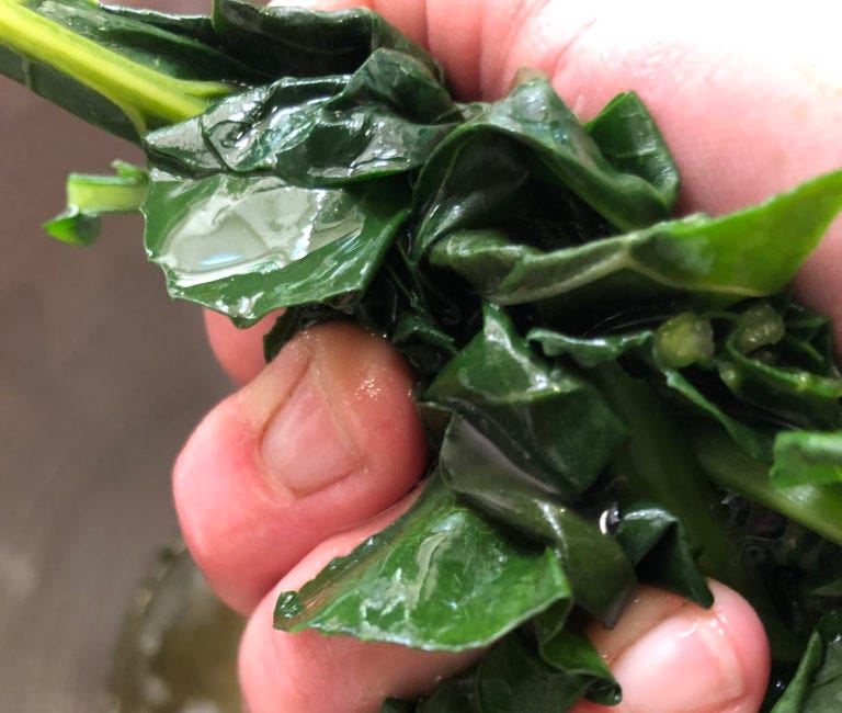 The Answer is Blanching