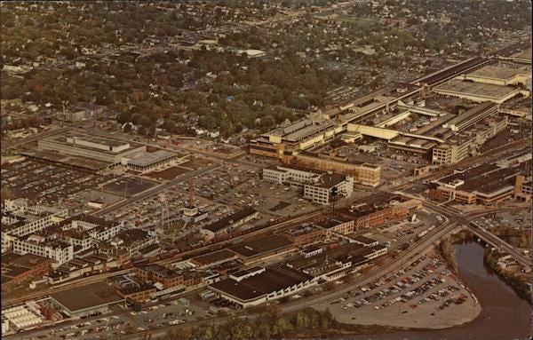 Buick Motor Division Flint, MI Postcard