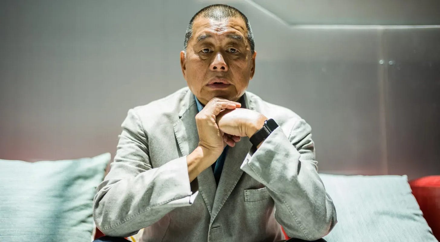 Hong Kong democracy activist Jimmy Lai sentenced to 20 years ...