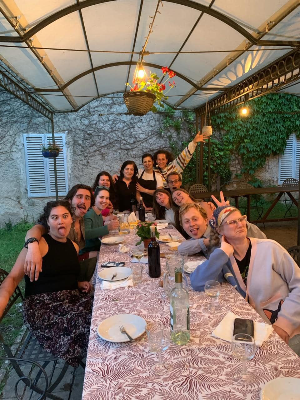 May be an image of 8 people and table