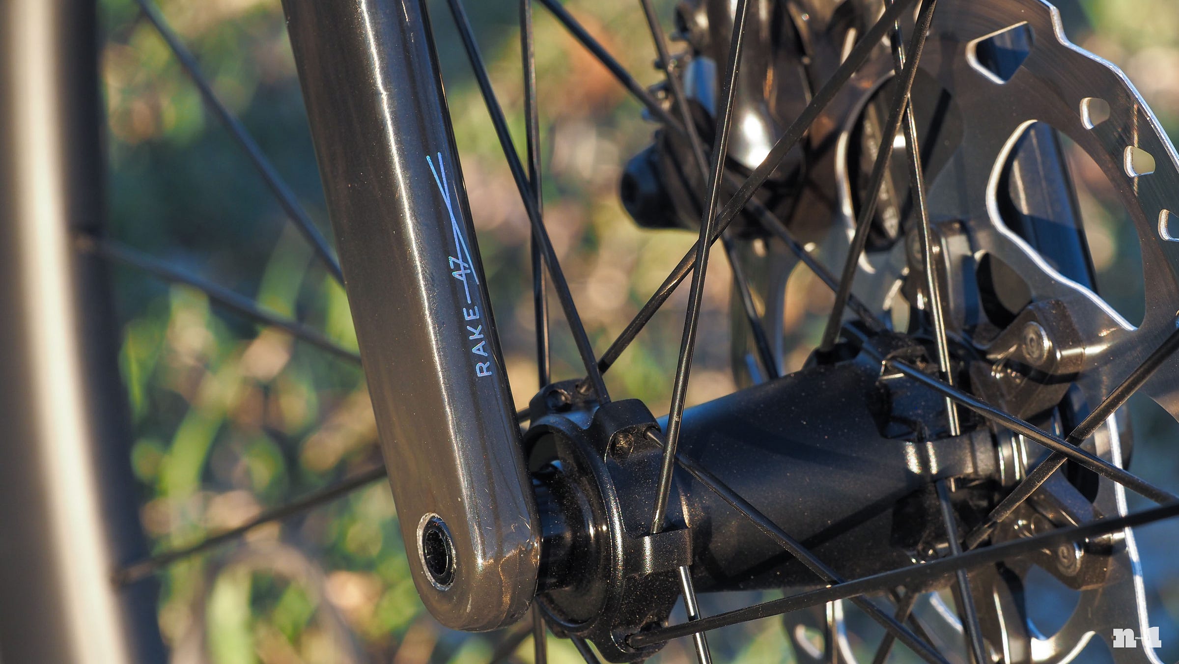 Scott Addict RC fork rake decal