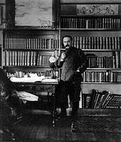 Kipling in his study at Naulakha, Vermont, US, 1895 Kipling in his study at Naulakha, Vermont, US, 1895