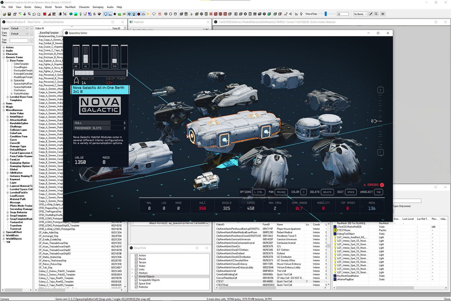 Starfield: Creation Kit di Steam