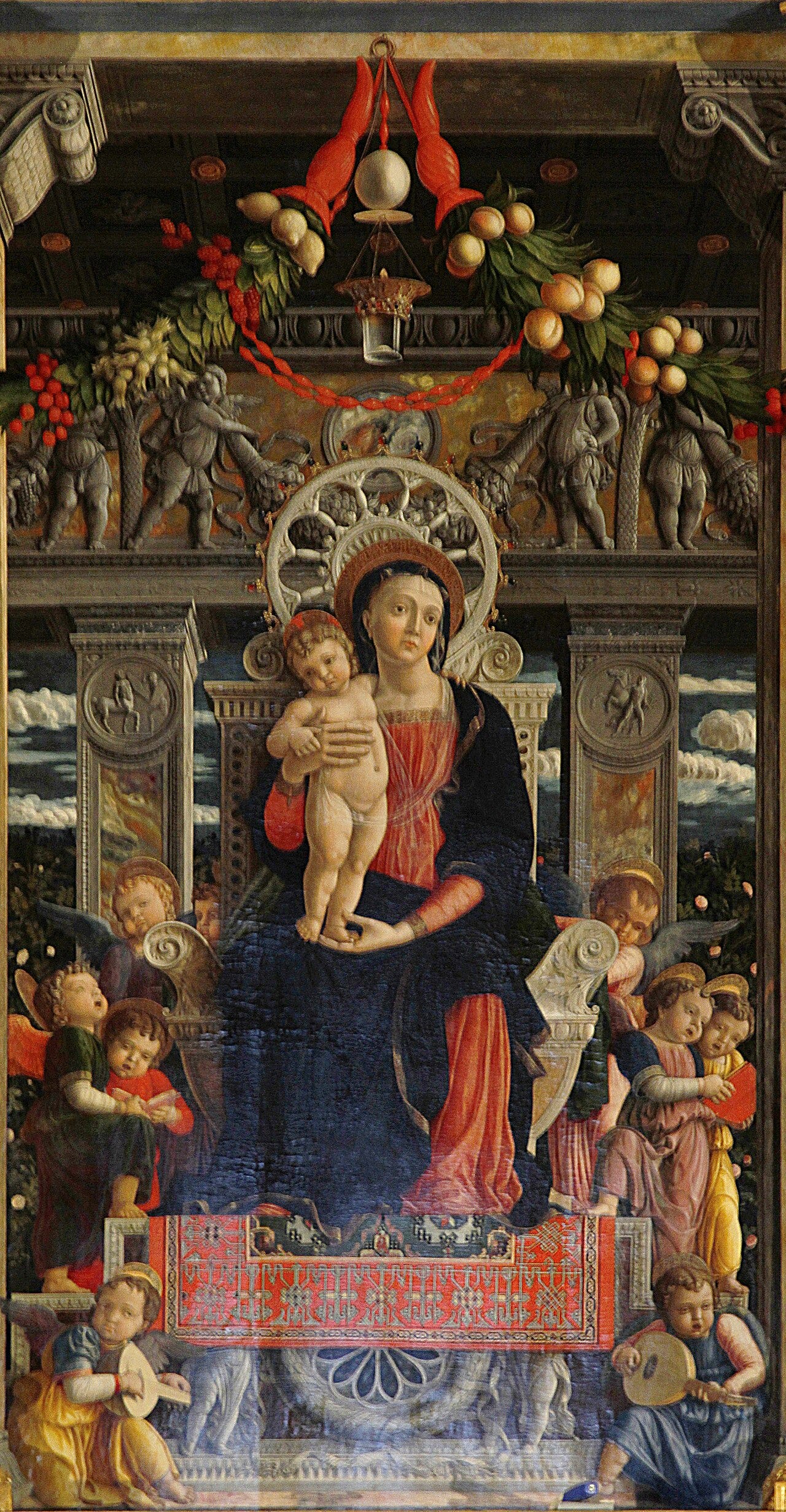 San Zeno Altarpiece by Mantegna San Zeno Altarpiece by Mantegna