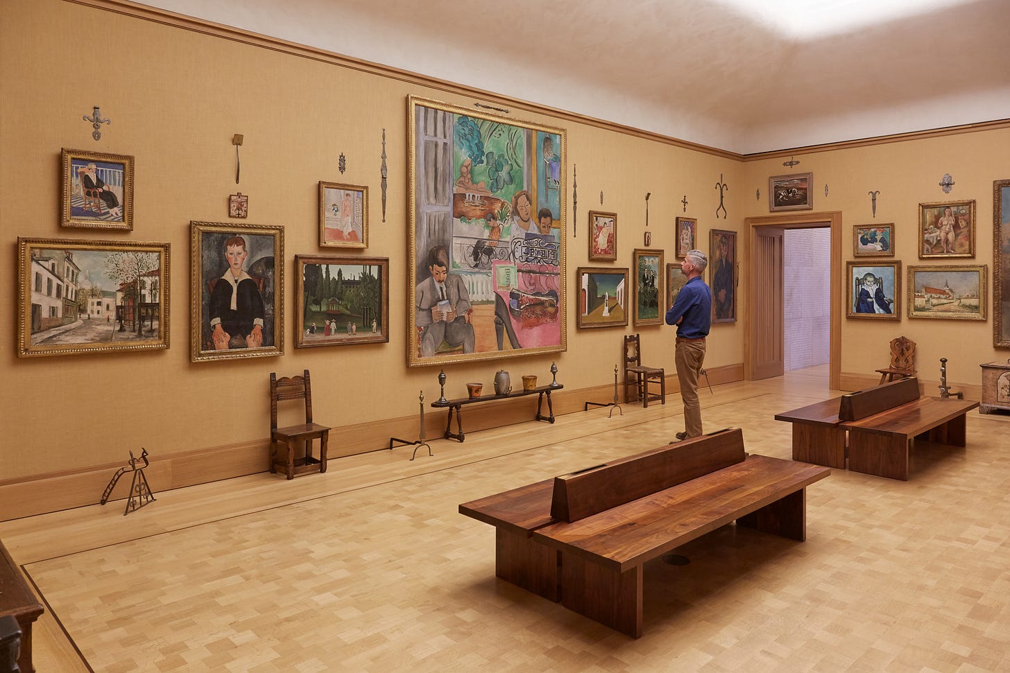 The Barnes Foundation, Detail Room 19, North Wall.  Photographer Sean Murray Image Credit Image © The Barnes Foundation, Philadelphia. Photo by Sean Murray.
