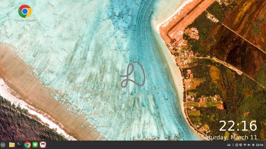 Linux Mint Desktop One