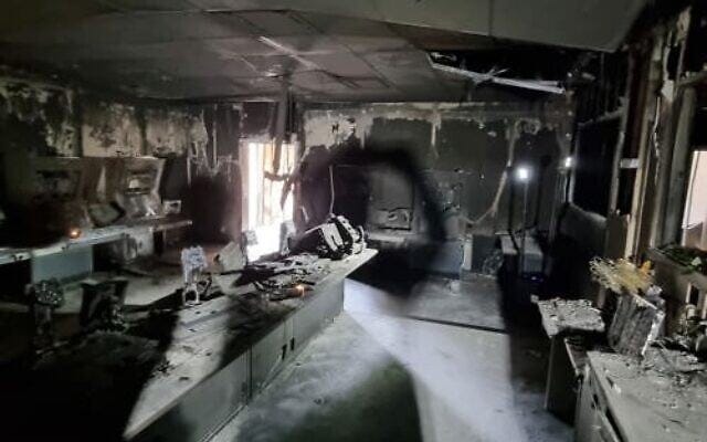 My daughter was burned here': Bereaved families of lookout troops visit  torched base | The Times of Israel