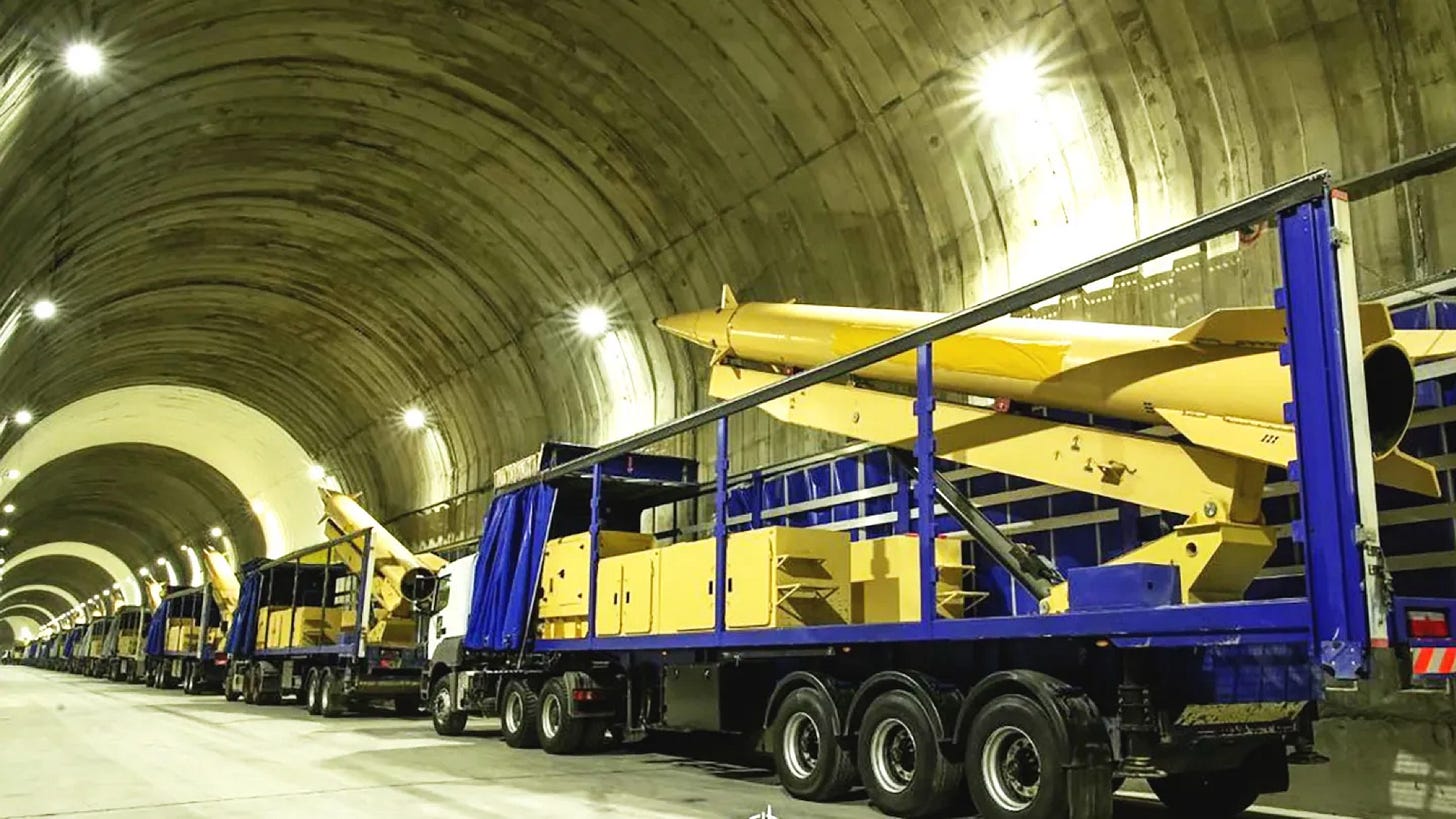 Inside one of Tehran’s fortified subterranean bunkers — the nerve centers of Iran’s expanding missile infrastructure