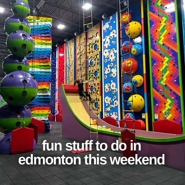 Edmonton Playgrounds Fun Stuff to do in Edmonton This Weekend Clip n Climb